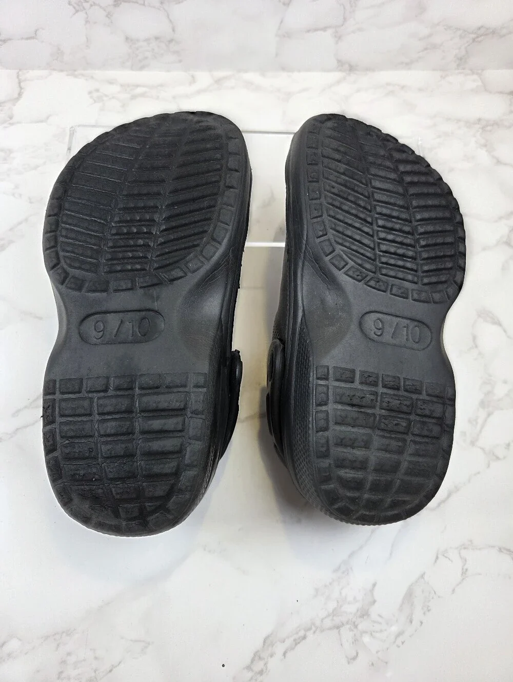 Kids Black Comfort Clog Shoes For Boys (B26)